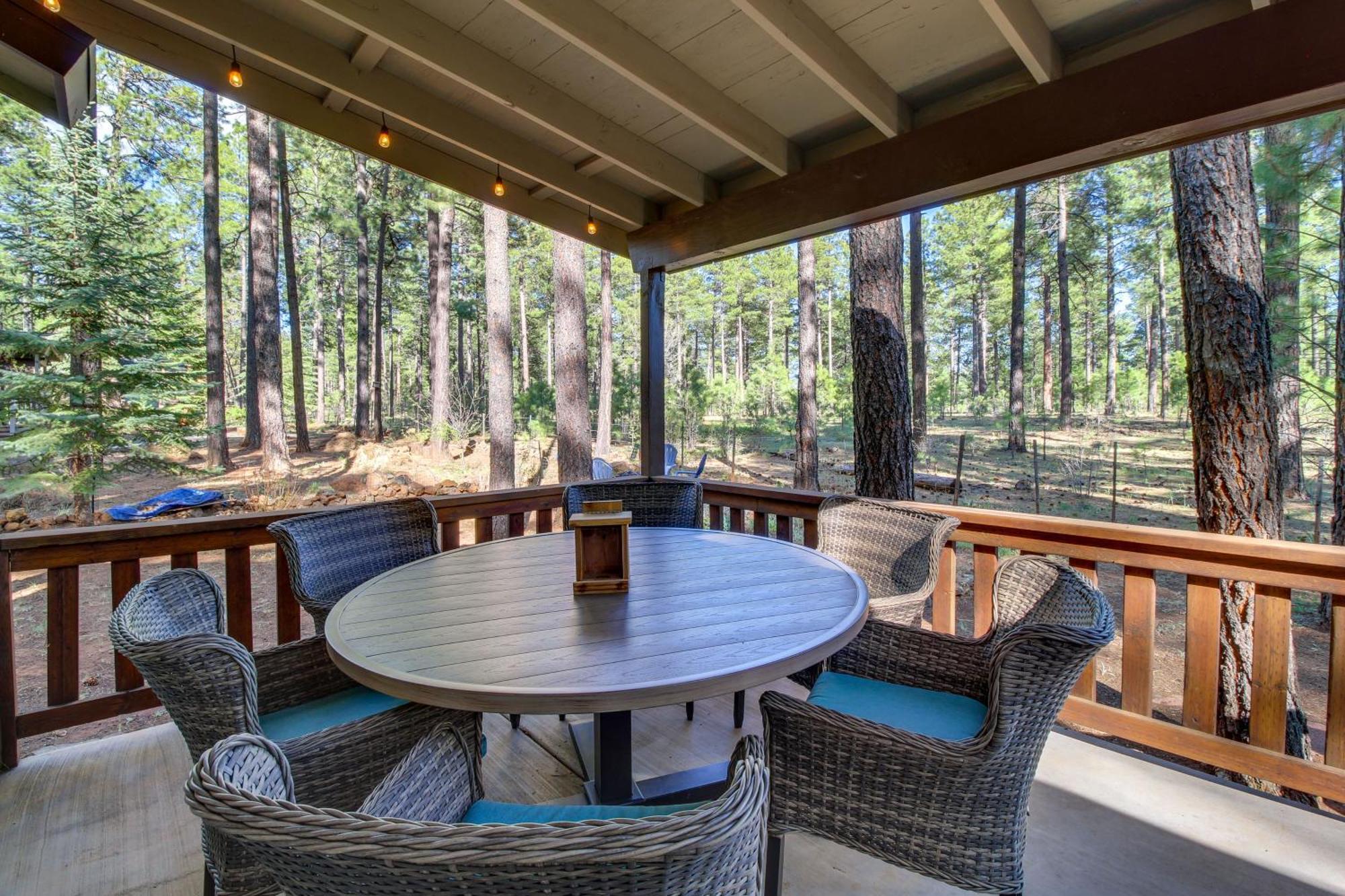 Peaceful Pinetop Cabin With Deck And Fire Pit! Vila Indian Pine Exterior foto