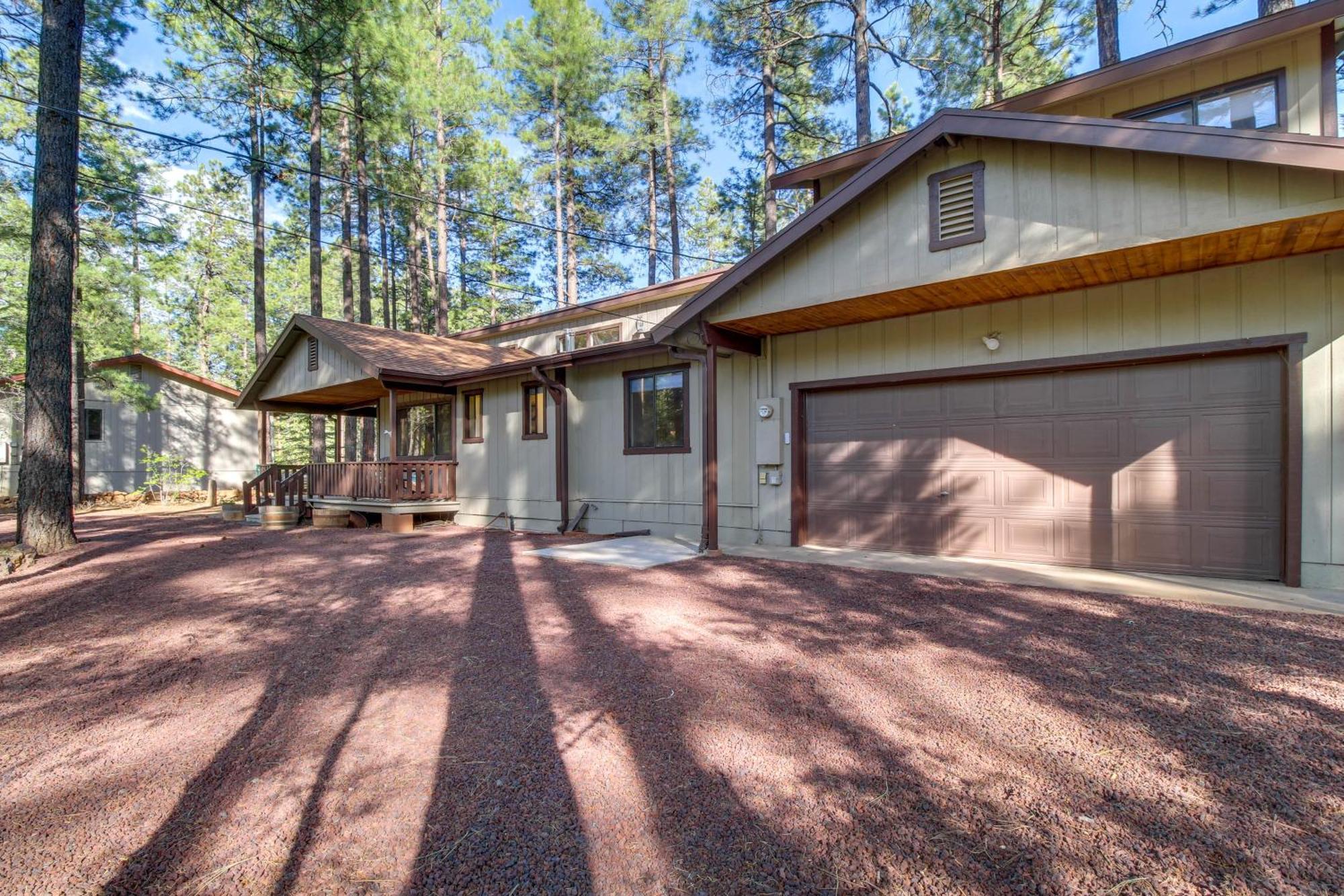 Peaceful Pinetop Cabin With Deck And Fire Pit! Vila Indian Pine Exterior foto